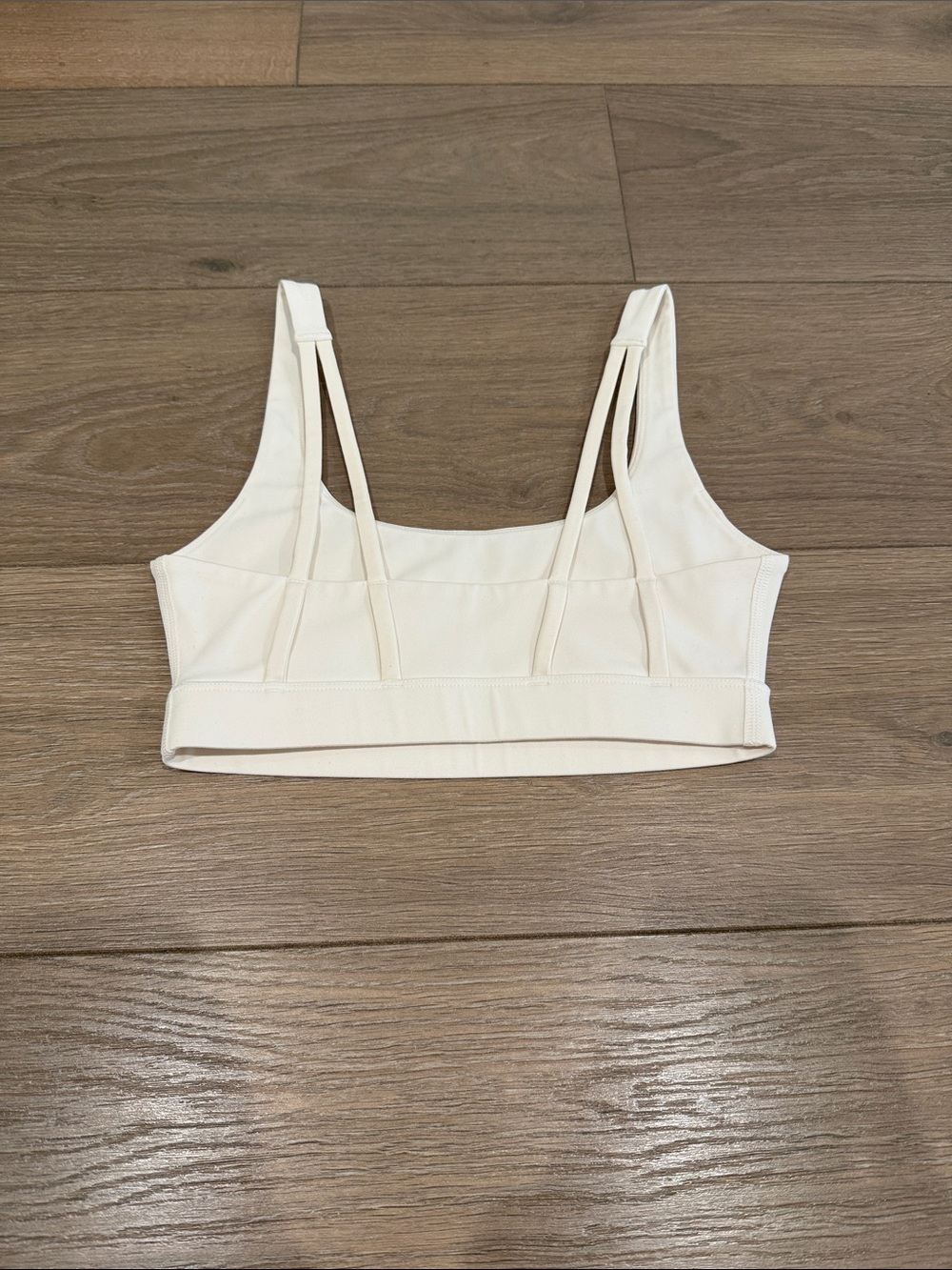 GIRLFRIEND COLLECTIVE Ivory Pullover Strappy Back Compressive Sports Bra Size XS - Picture 2 of 3